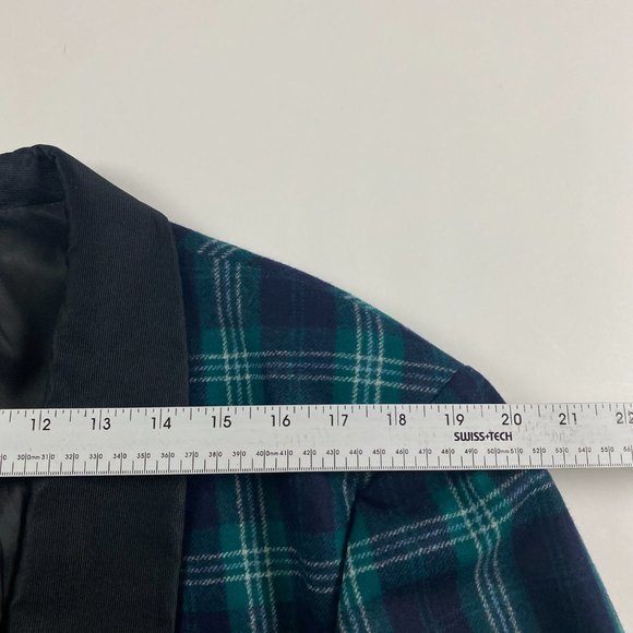 SUITSUPPLY Shawl Collar Plaid Tuxedo Suit Jacket Pants Mens 42 Blackwatch Tartan - Picture 7 of 16
